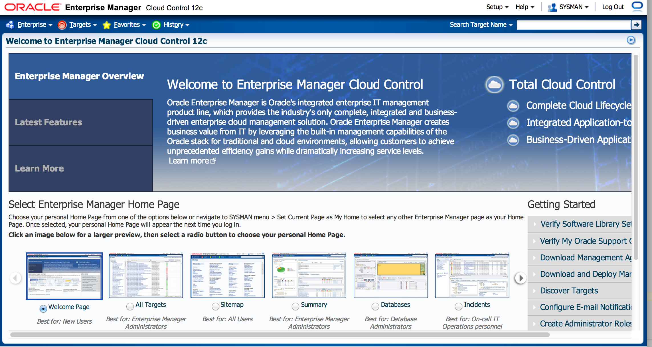 Installation Enterprise Manager Cloud Control 12c Release 3 12.1.0.3